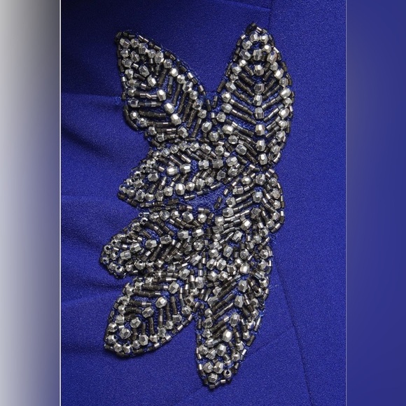 Alex Evenings Womens Short Shift Dress with Embellished Illusion Detail Size 6 - Picture 3 of 9